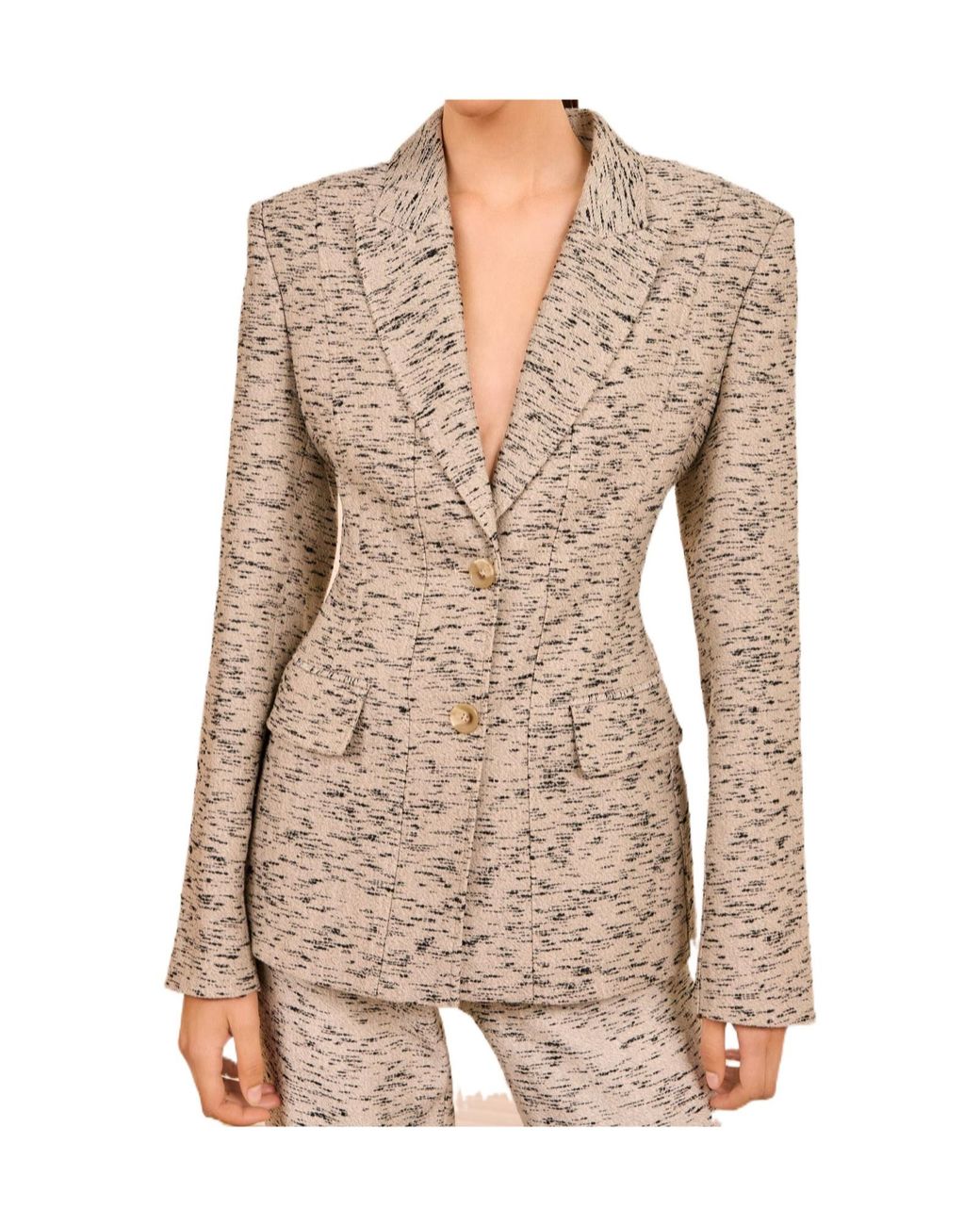 Ulla Johnson Brown Tess Single Breasted Jacket