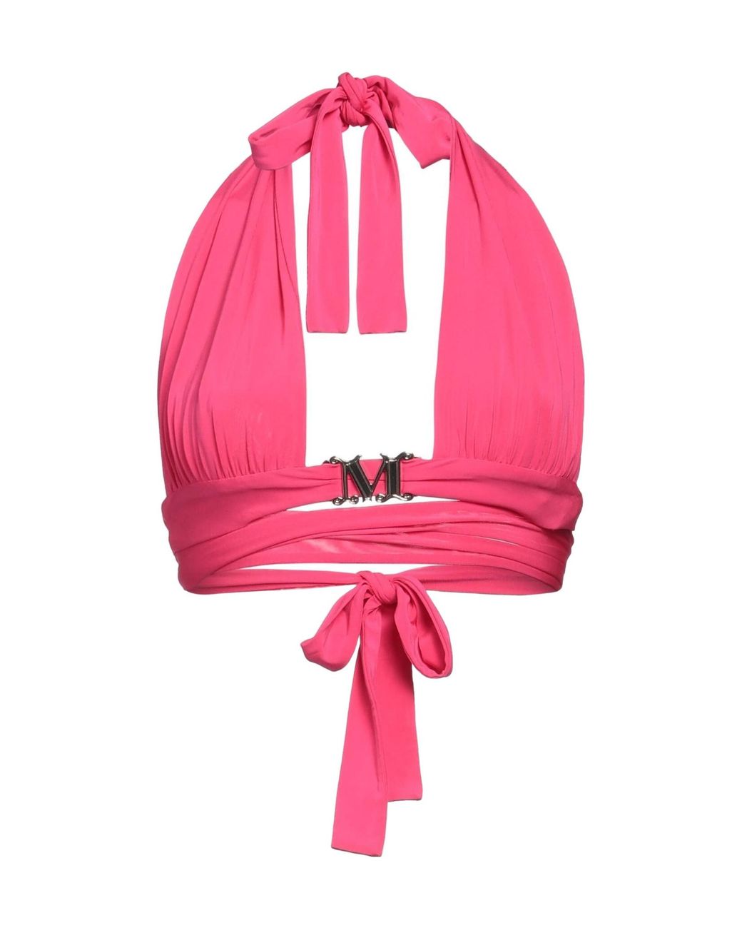 Max Mara Pink Plain Colour Bikinis