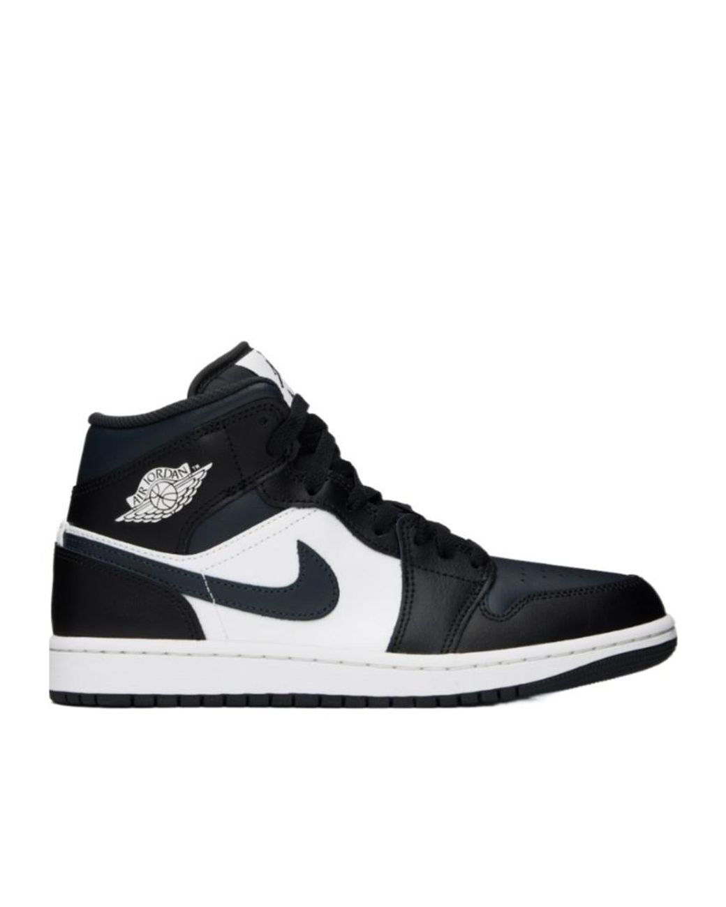 Nike Black Air Jordan 1 Mid for men