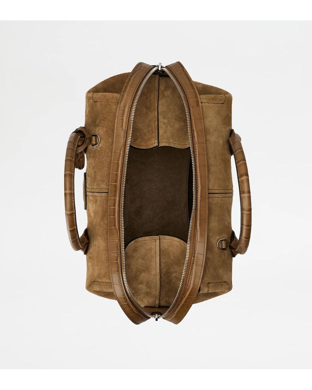 Tod's Brown Di Bag Bowling Bag