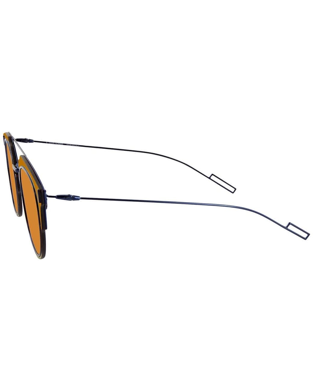 Dior Brown Eyewear Logo Sunglasses