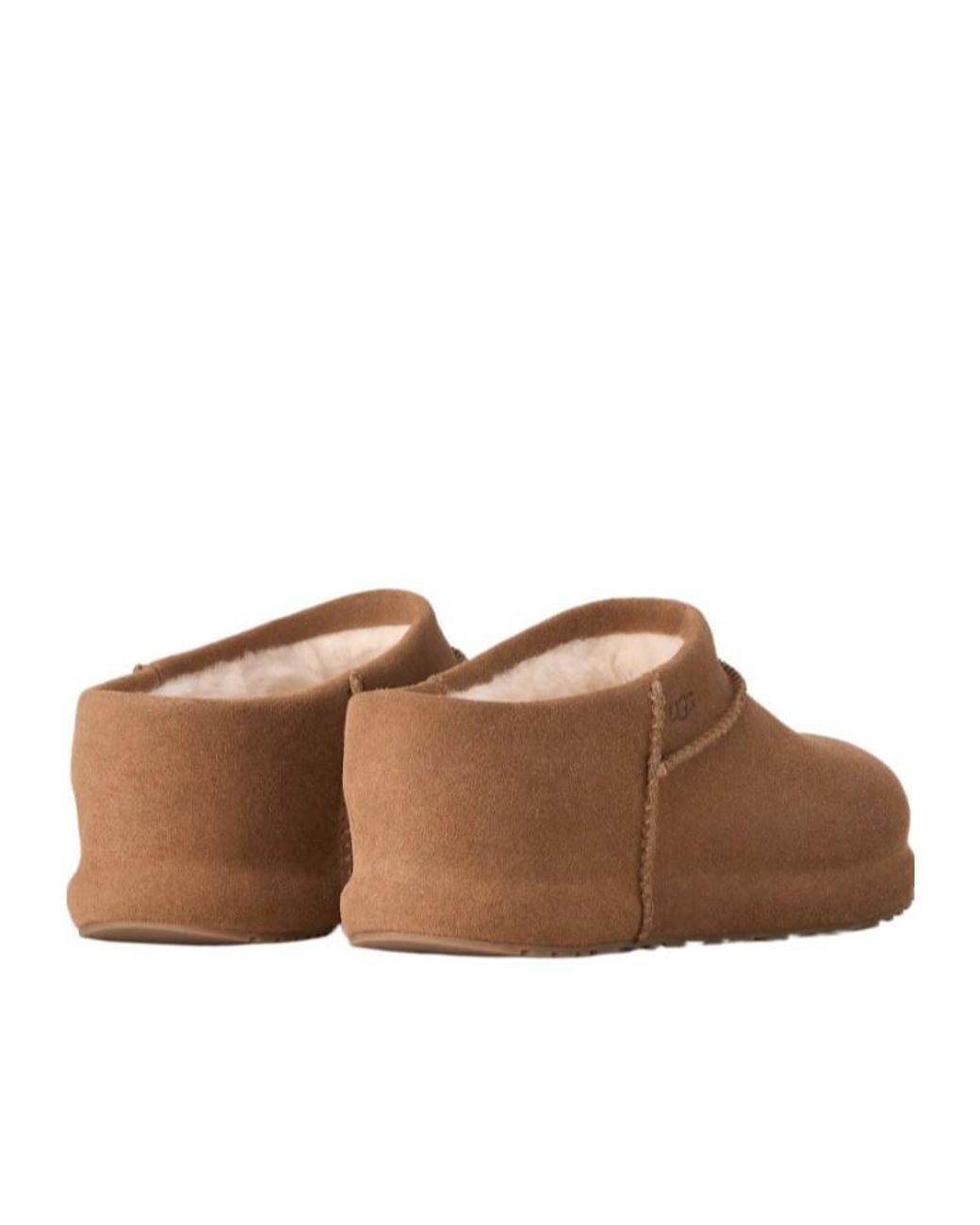 Ugg Brown Enwrap Suede Clogs for men