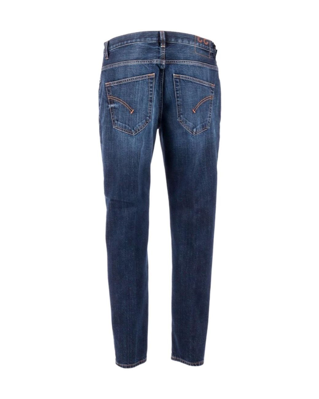 Dondup Blue Brighton Carrot-Fit Jeans for men