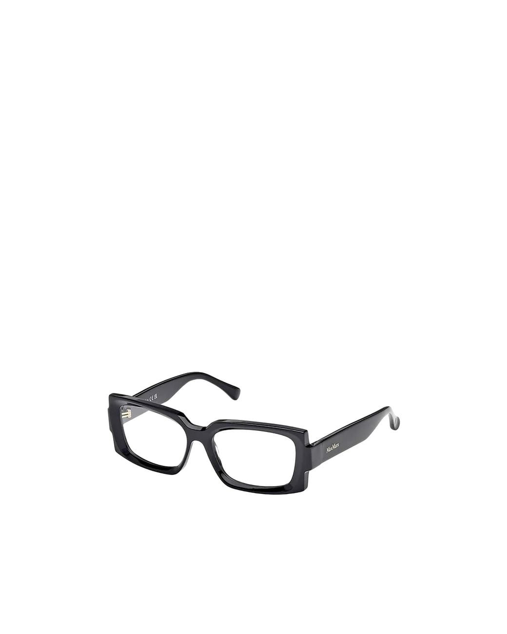 Max Mara White Rectangle-Frame Glasses