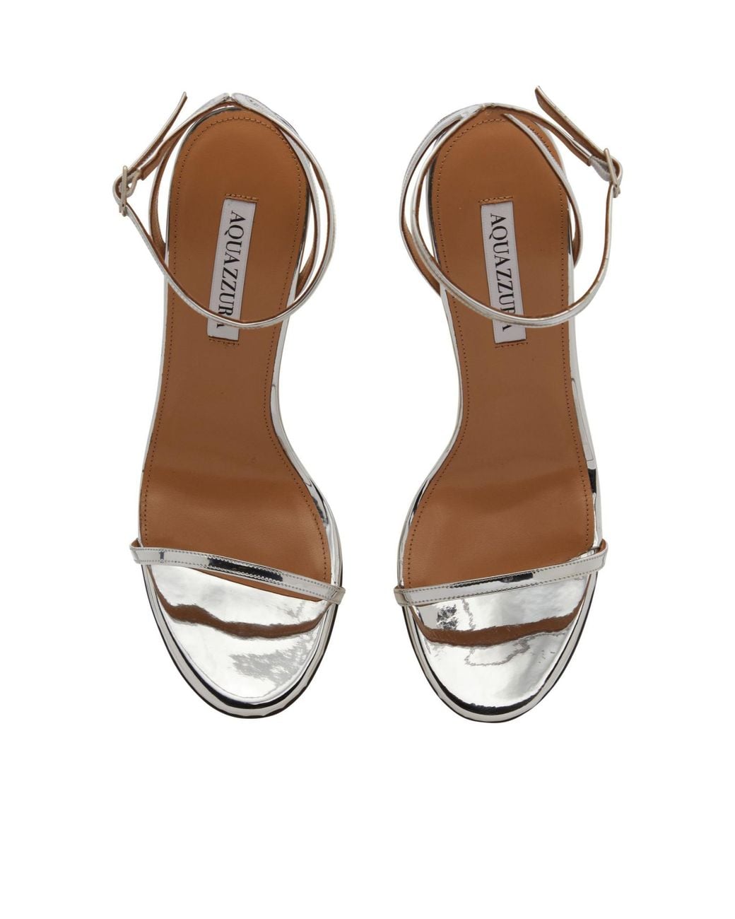Aquazzura White Open-Toe High-Heeled Sandals