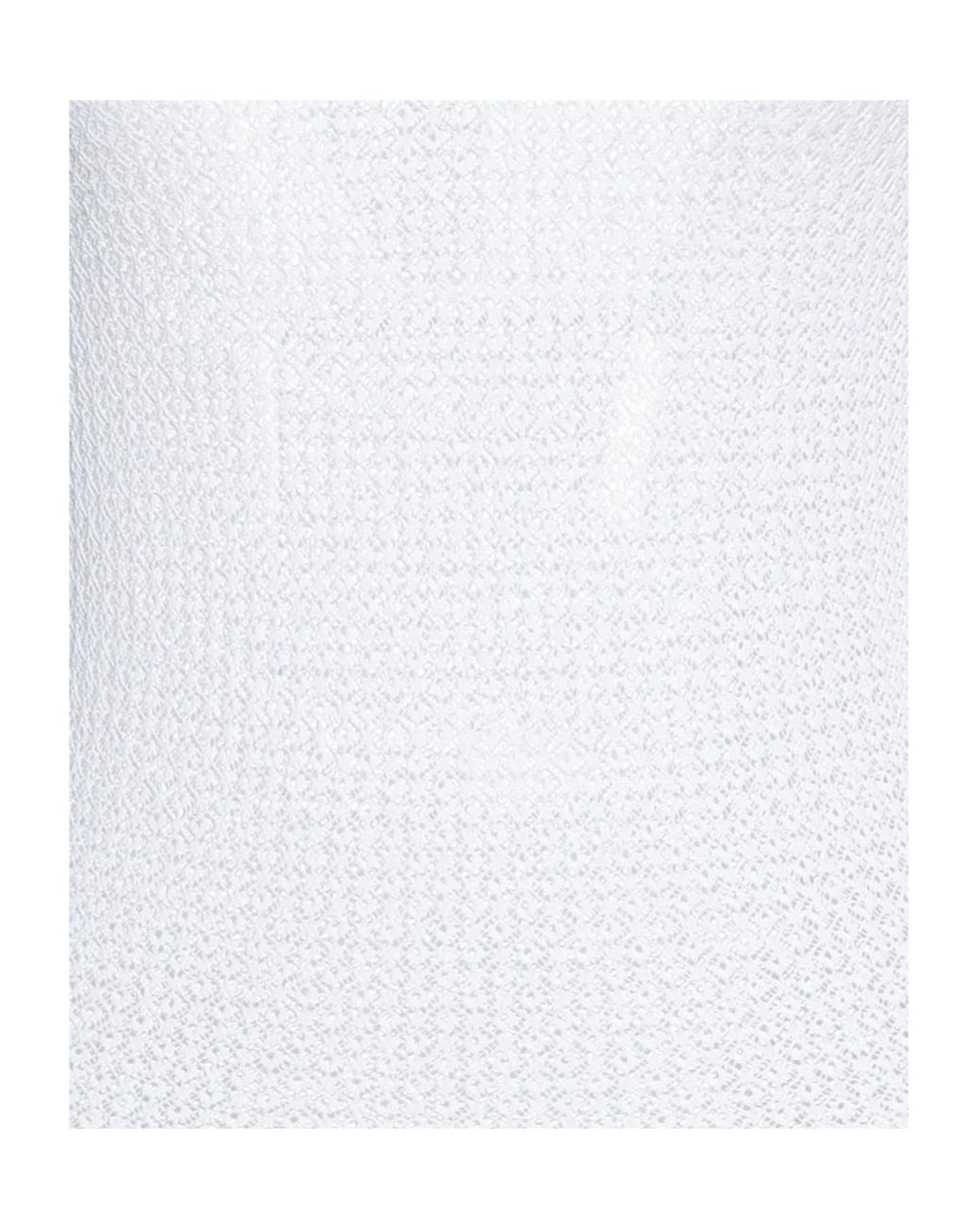 Dolce & Gabbana White Solid Lightweight Knit Sweater