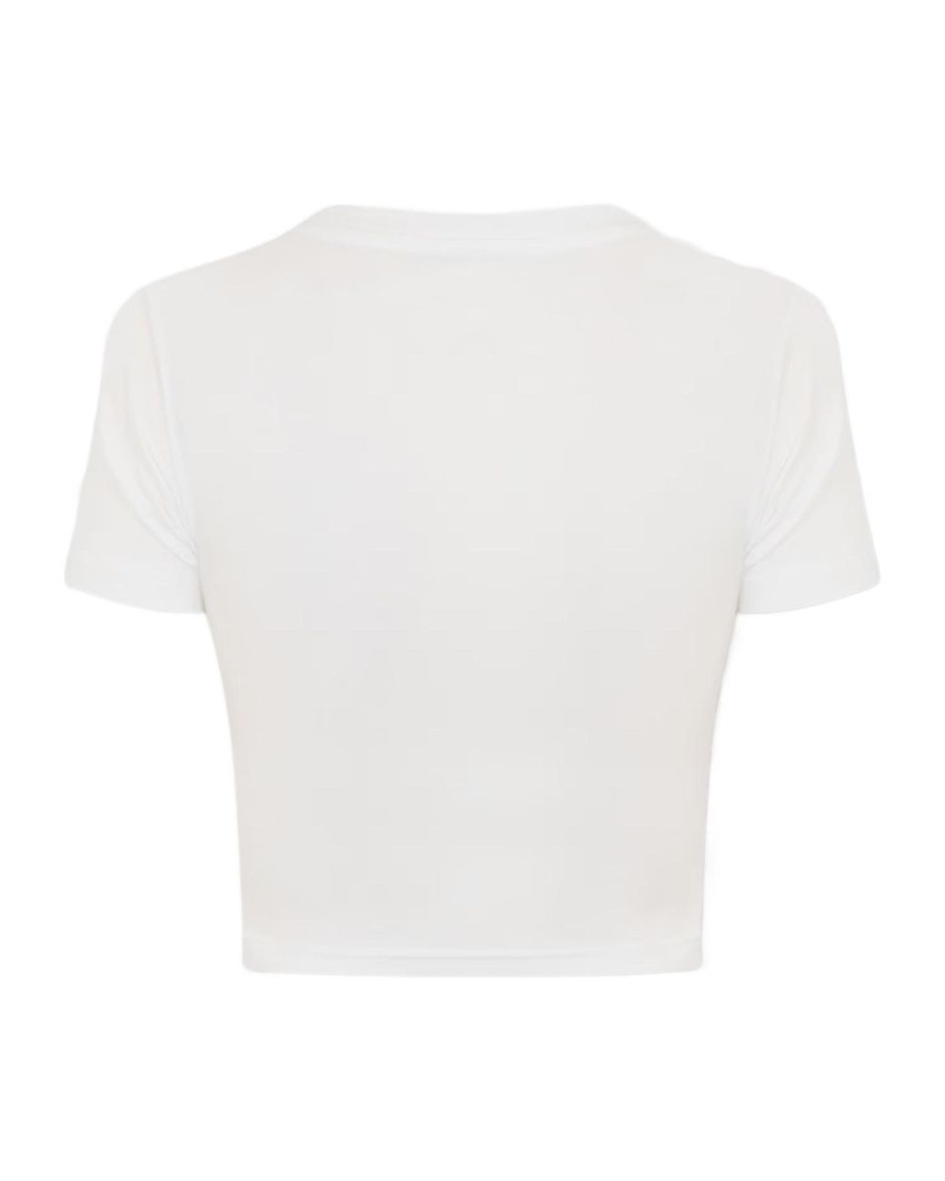 Casablanca White Round-Neck Printed T-Shirt
