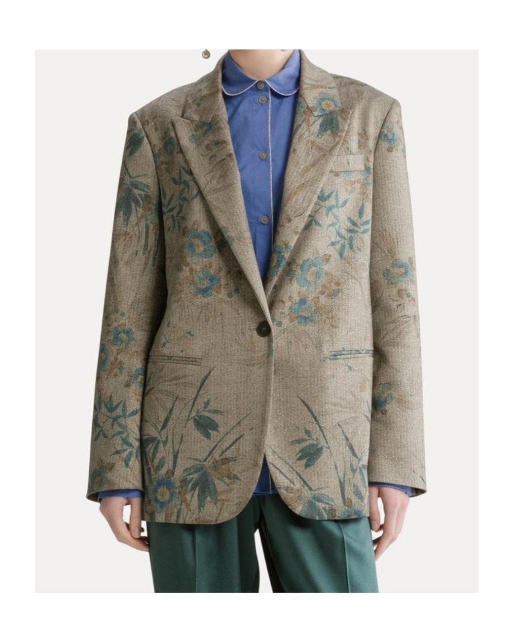 Forte_forte Gray Long-Sleeve Blazer