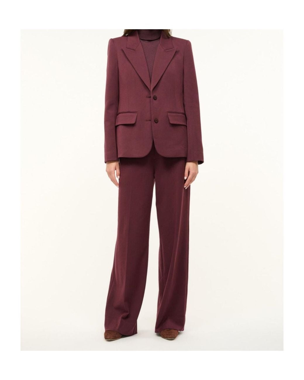 Staud Prince Suiting Tailored Trousers