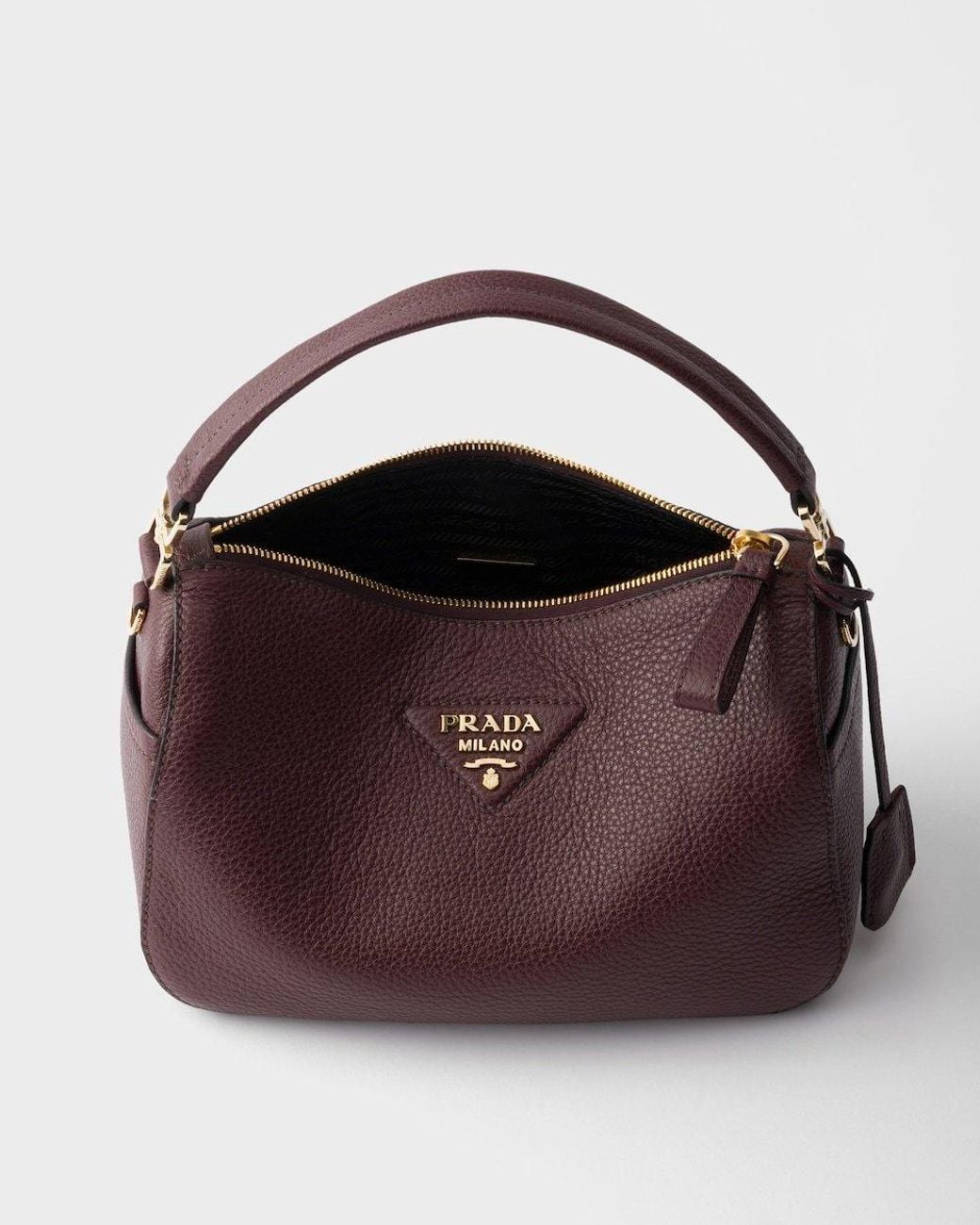 Prada Purple Small Leather Bag