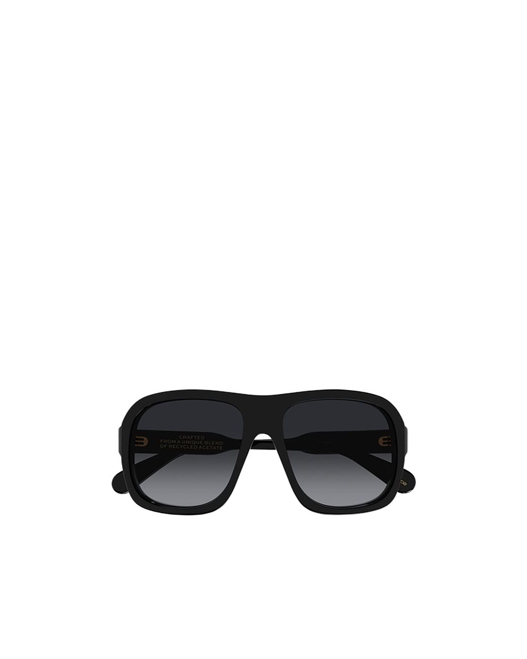 Chloé Black Chloé Eyewear Square Frame Sunglasses