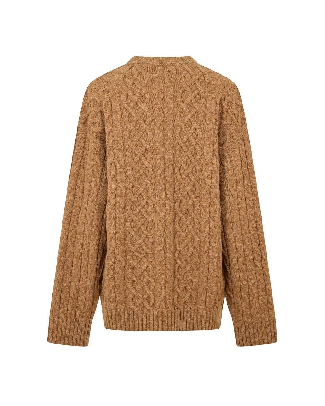 Moschino Brown Crew Sweatr Ld99