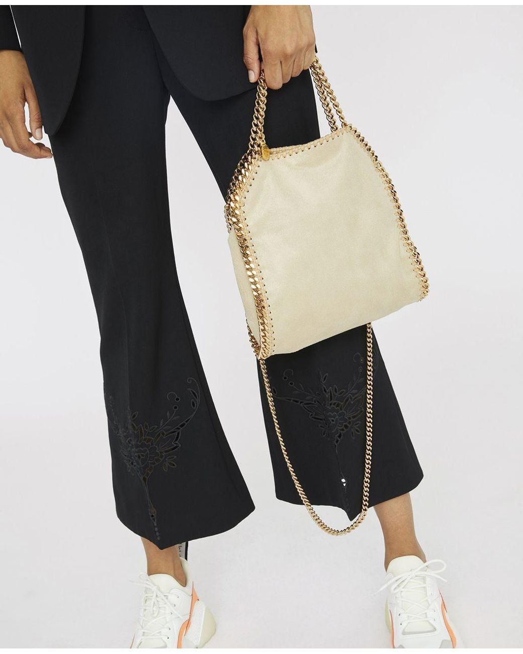 Stella McCartney Natural Falabella Mini Tote Bag