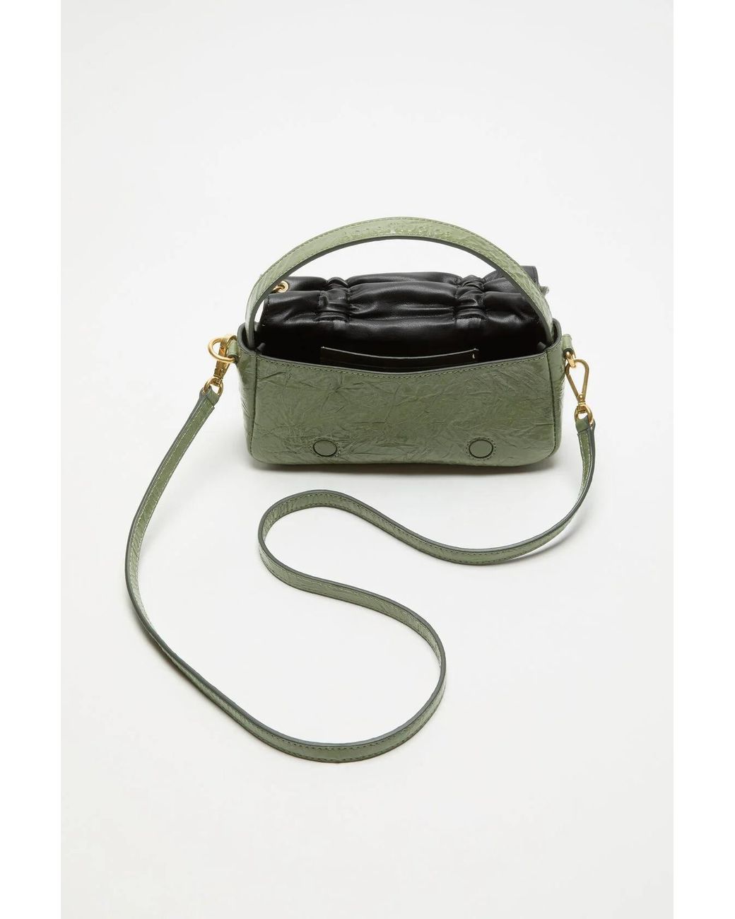Acne Green Multipocket Micro Bag