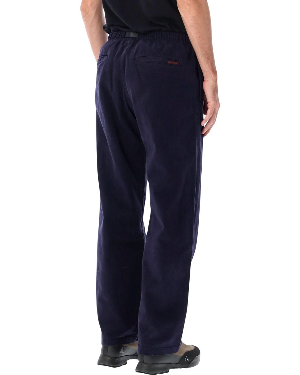 Gramicci Blue Winter Twill Classic Pants for men