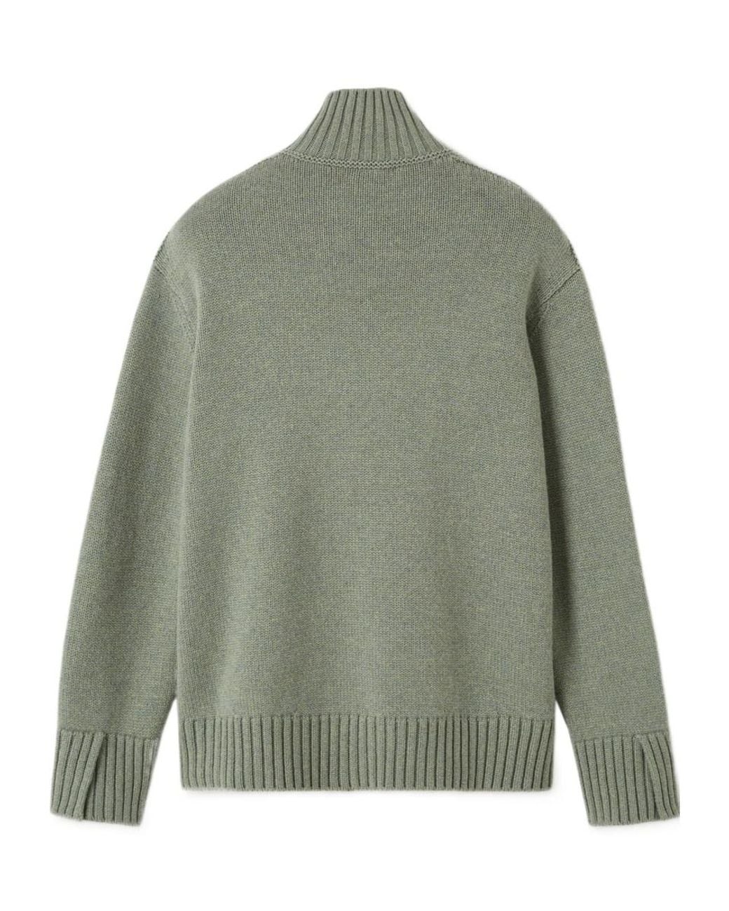Loro Piana Green Parksville Turtleneck
