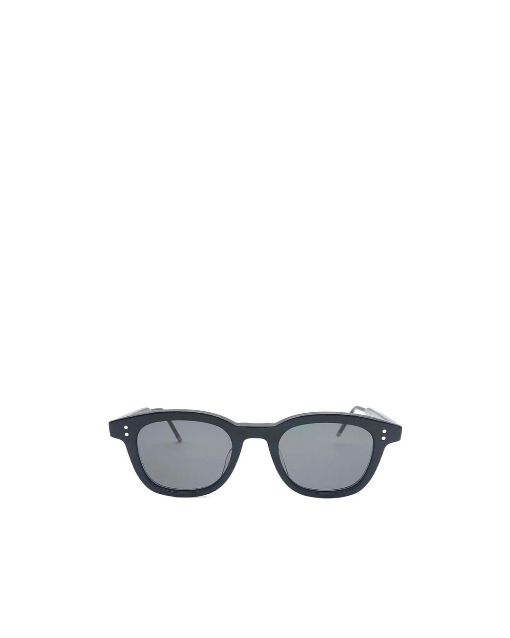 Thom Browne Blue Eyewear Rectangle Frame Sunglasses for men