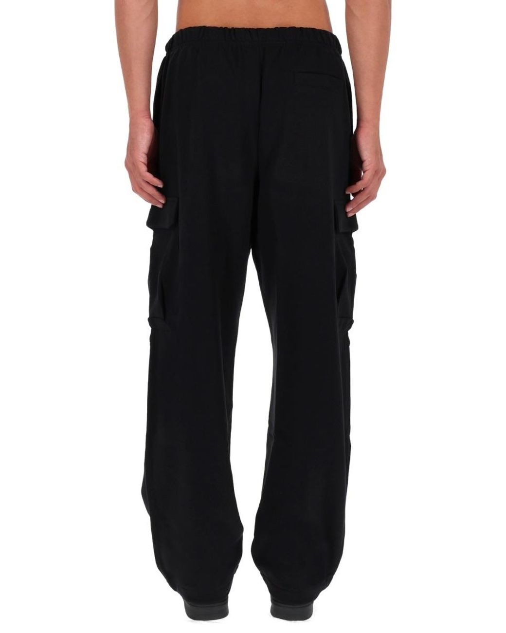 Versace Jeans Couture Black Cargo Jogger Pants for men