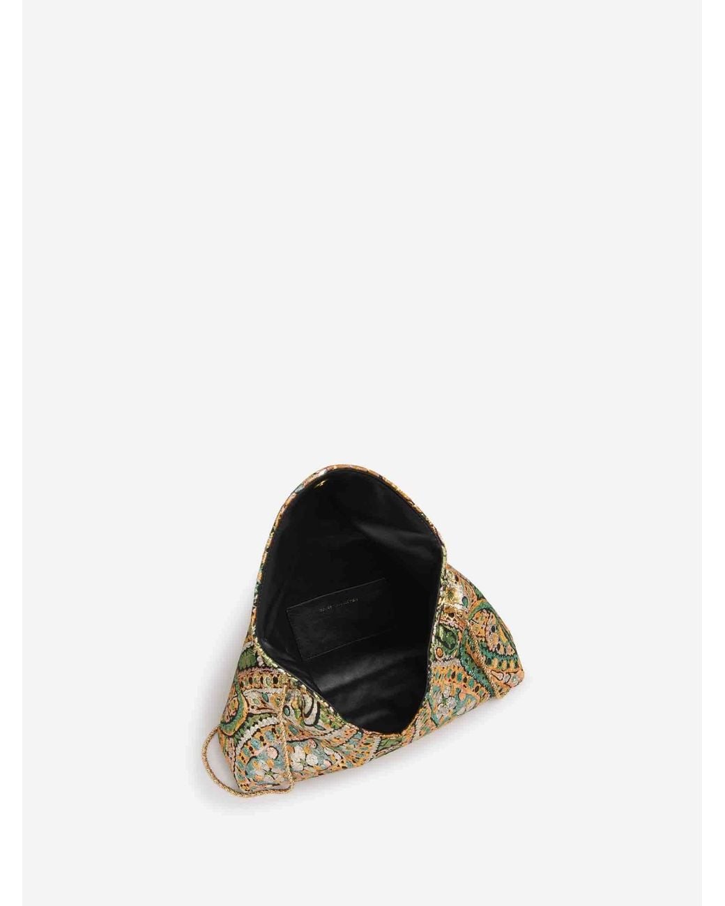 Dries Van Noten Natural Flap Shoulder Bag