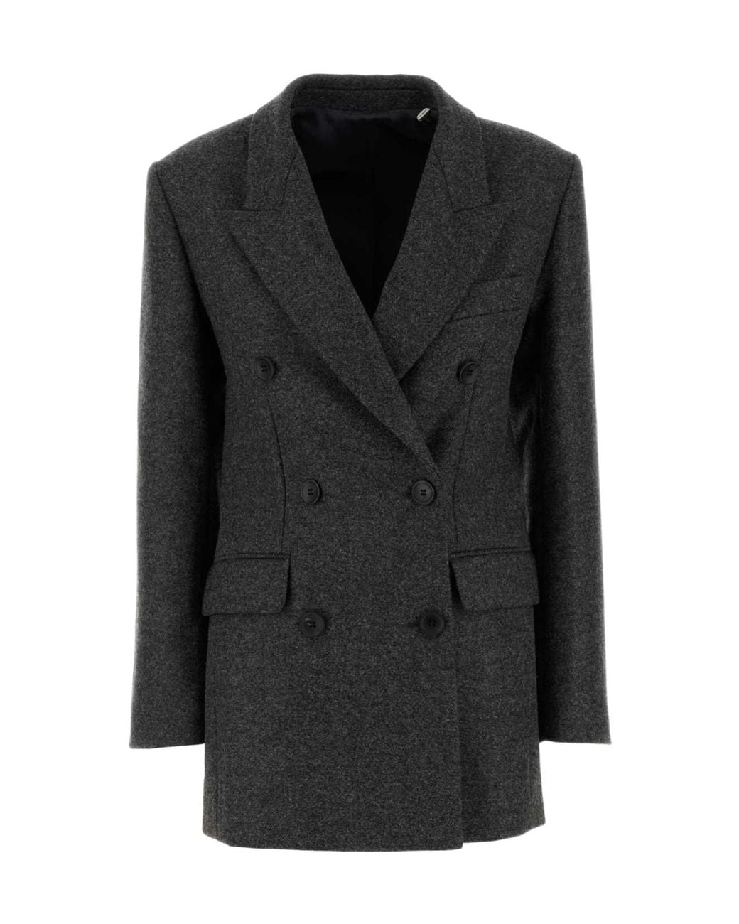Isabel Marant Black Double-Breasted Jacket