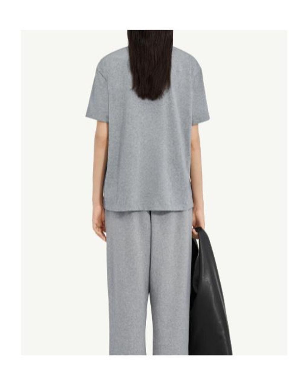 MM6 by Maison Margiela Gray Spray Paint T-Shirt