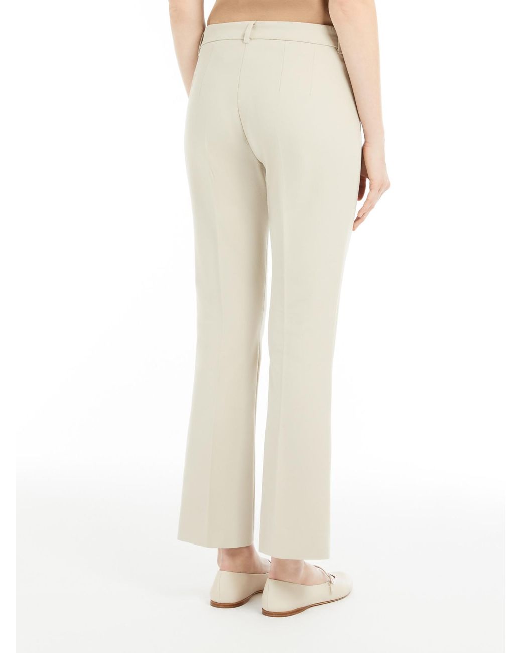 Max Mara Natural 'S Fatina Pleat Detailed Slim Fit Trousers