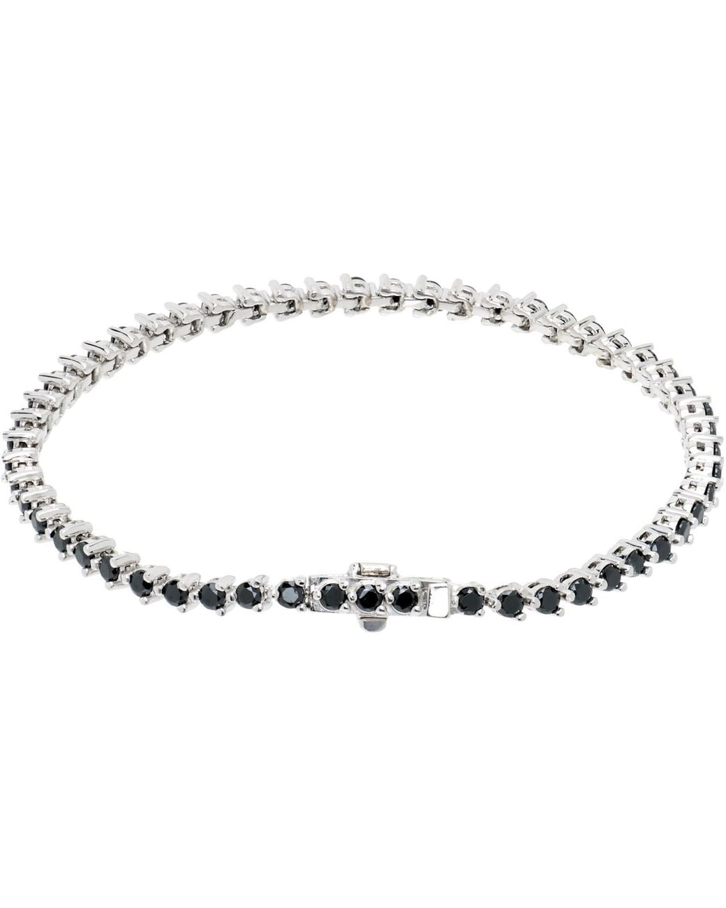 NUMBERING White Inlaid Bracelet for men
