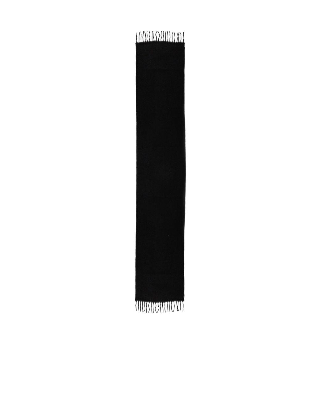 Canada Goose Black Brushed Effect Fringed Scarf