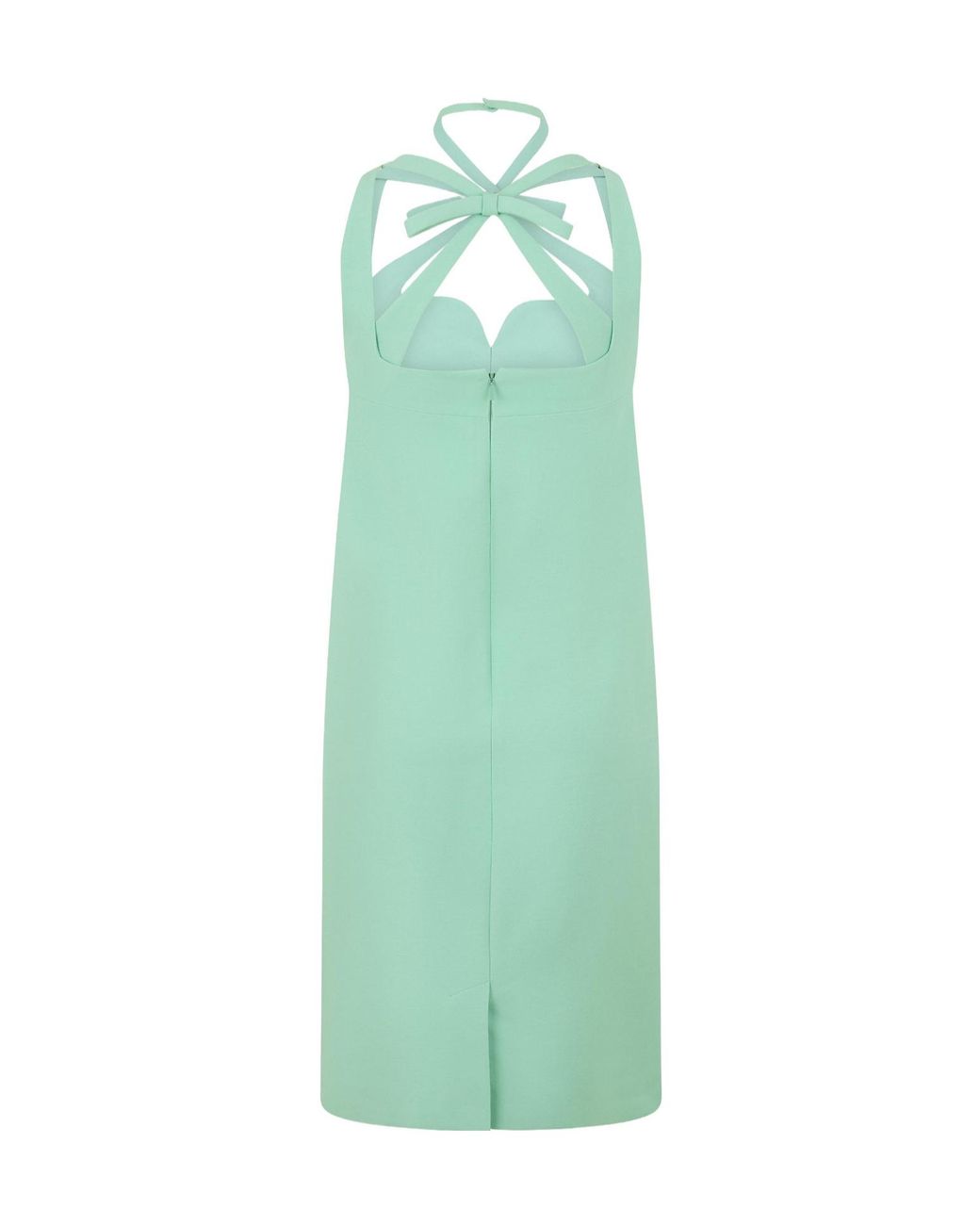 Gucci Green Halter Midi Dress
