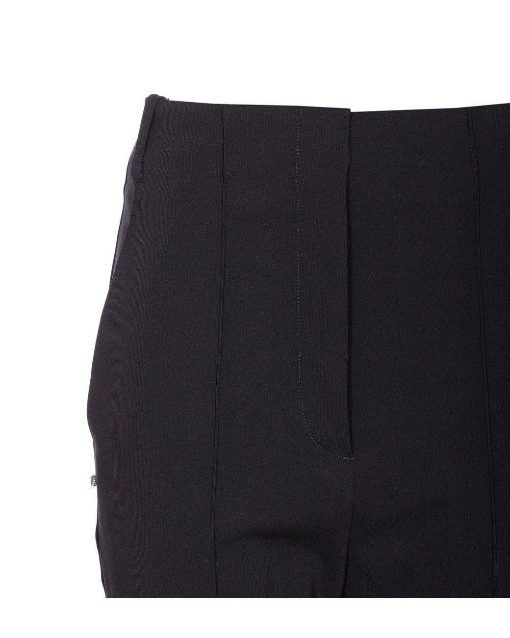 Sportmax Blue Texas Straight Hem Trousers