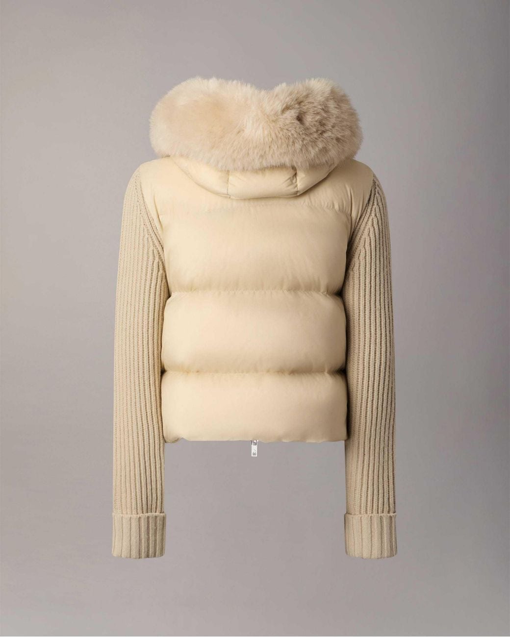 Moose Knuckles Natural Everest Hybrid Hooded Jacket