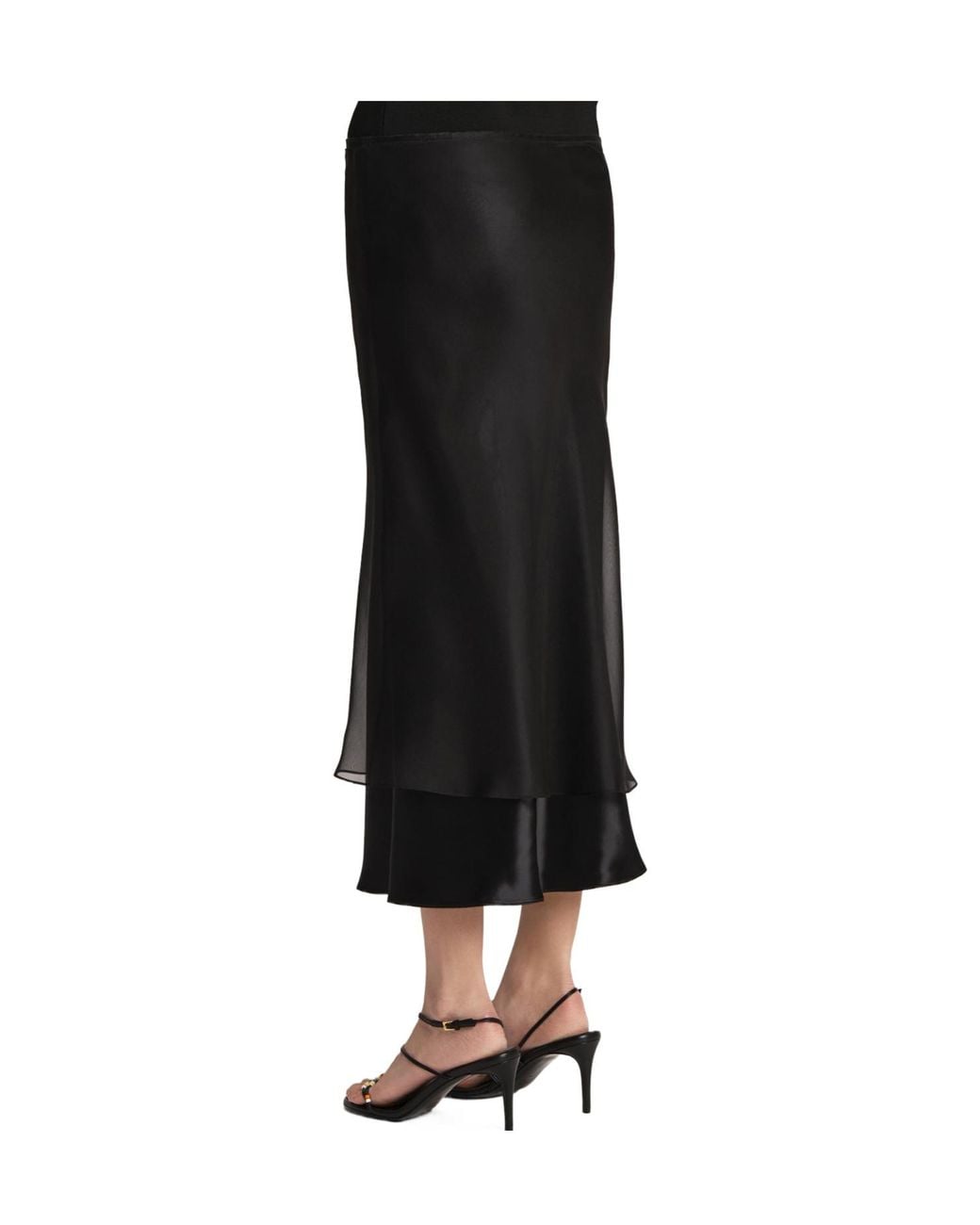 Khaite Black Monina Skirt