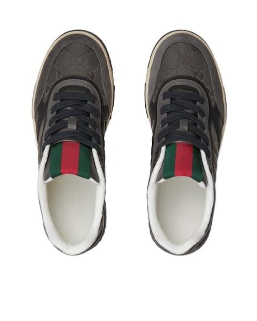 Gucci Black Re-Web Sneakers for men