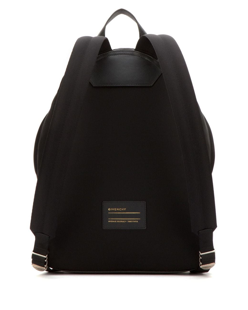 Givenchy Black Leo Print Backpack for men