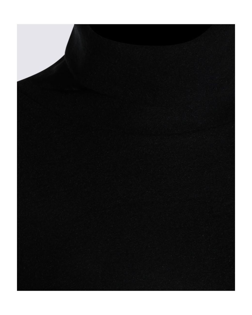 Thom Krom Black High-Neck Jumper