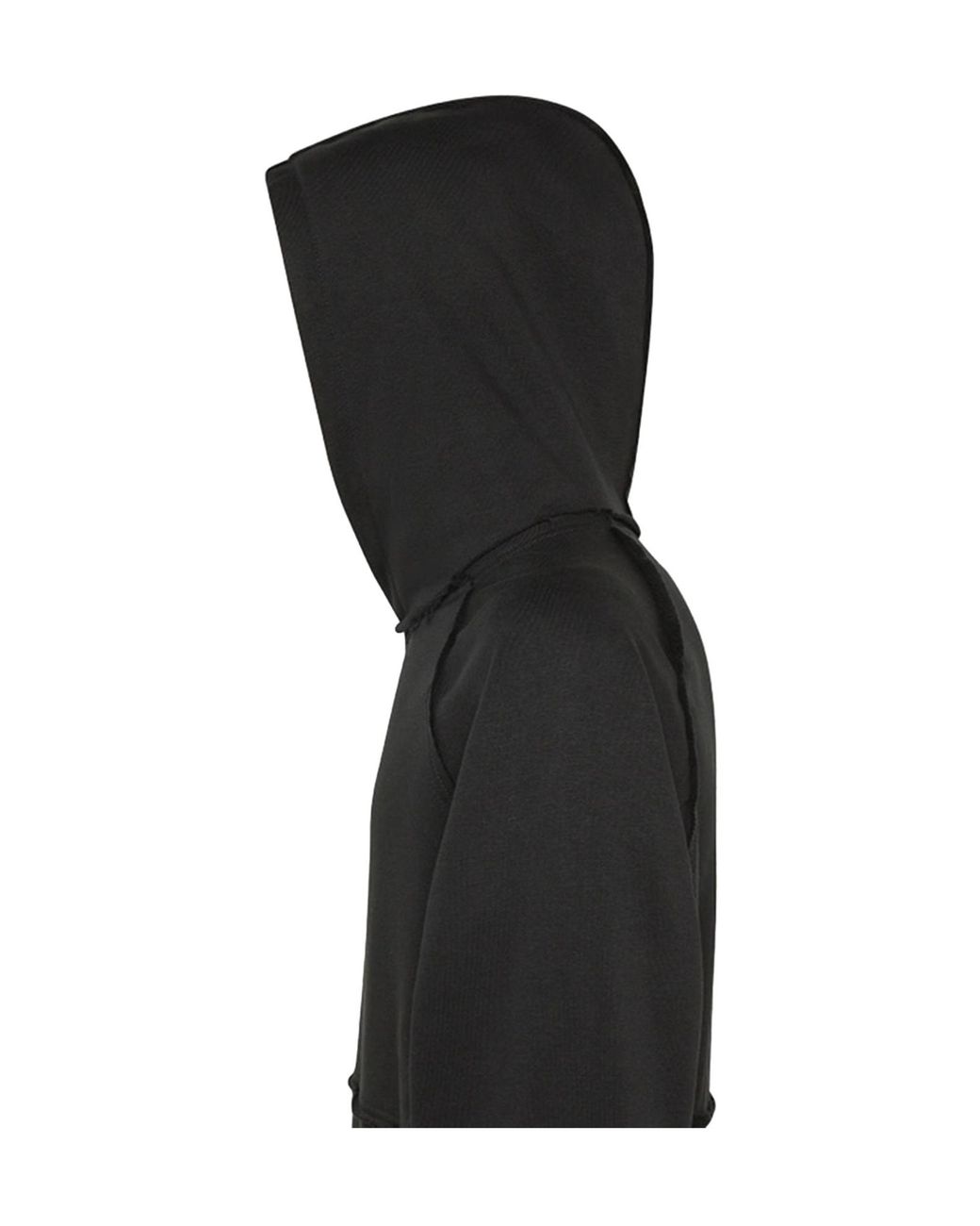 Peuterey Black Logo Patch Hooded Sweatshirt for men