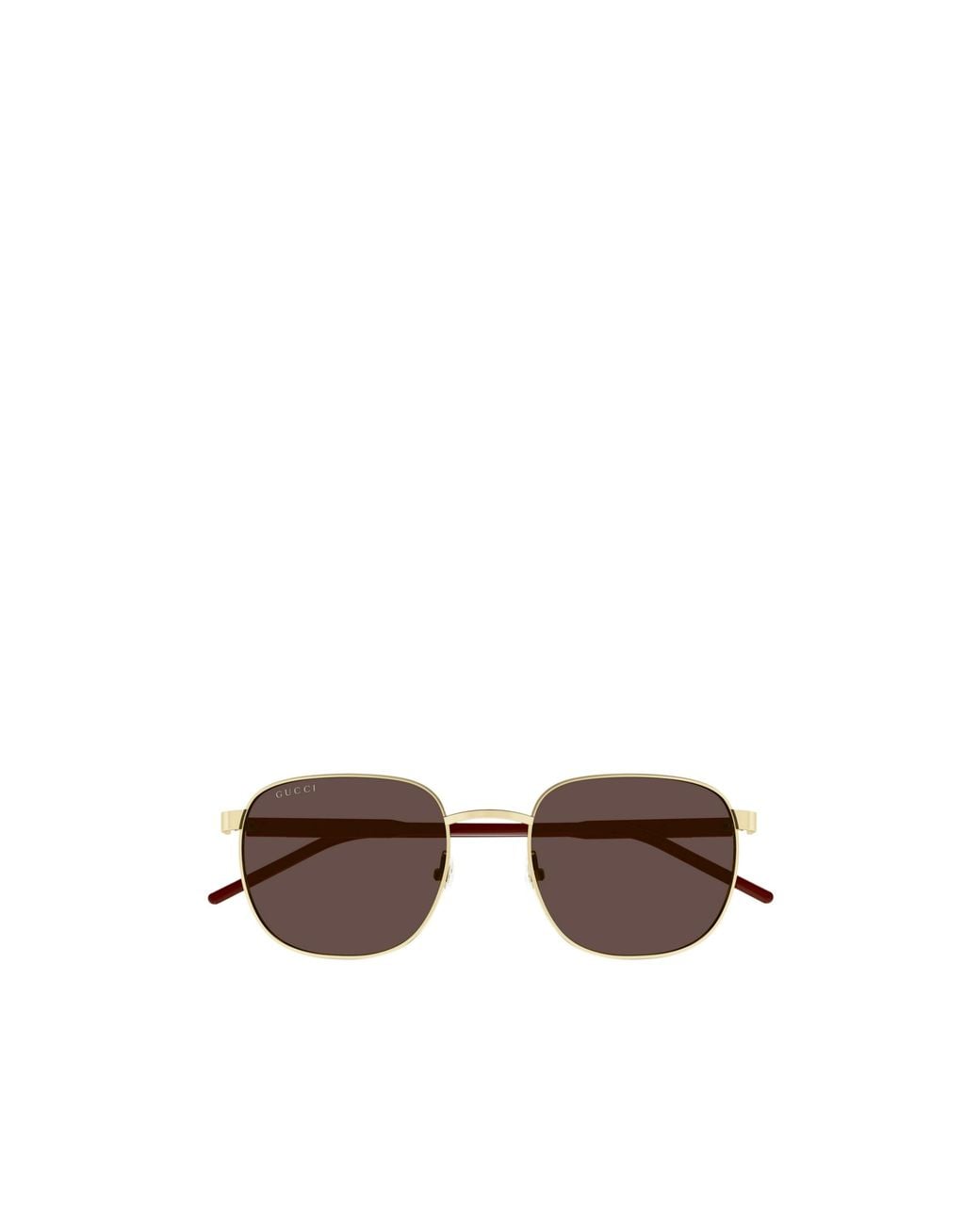 Gucci Brown Eyewear Square Frame Sunglasses for men