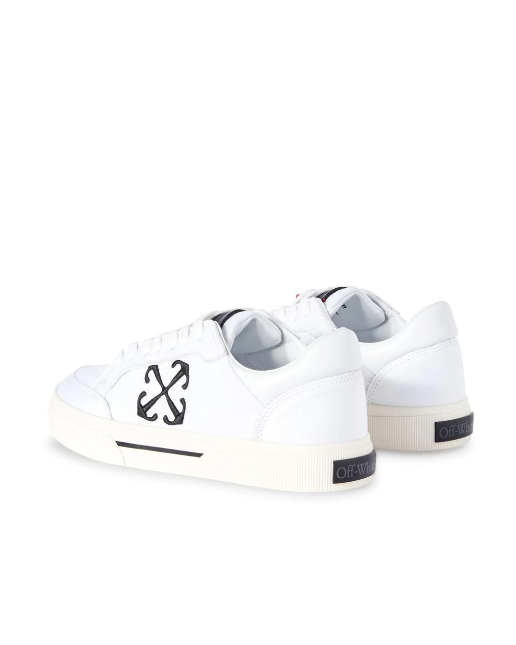 Off-White c/o Virgil Abloh Pink New Low Vulcanized Lace-Up Sneakers