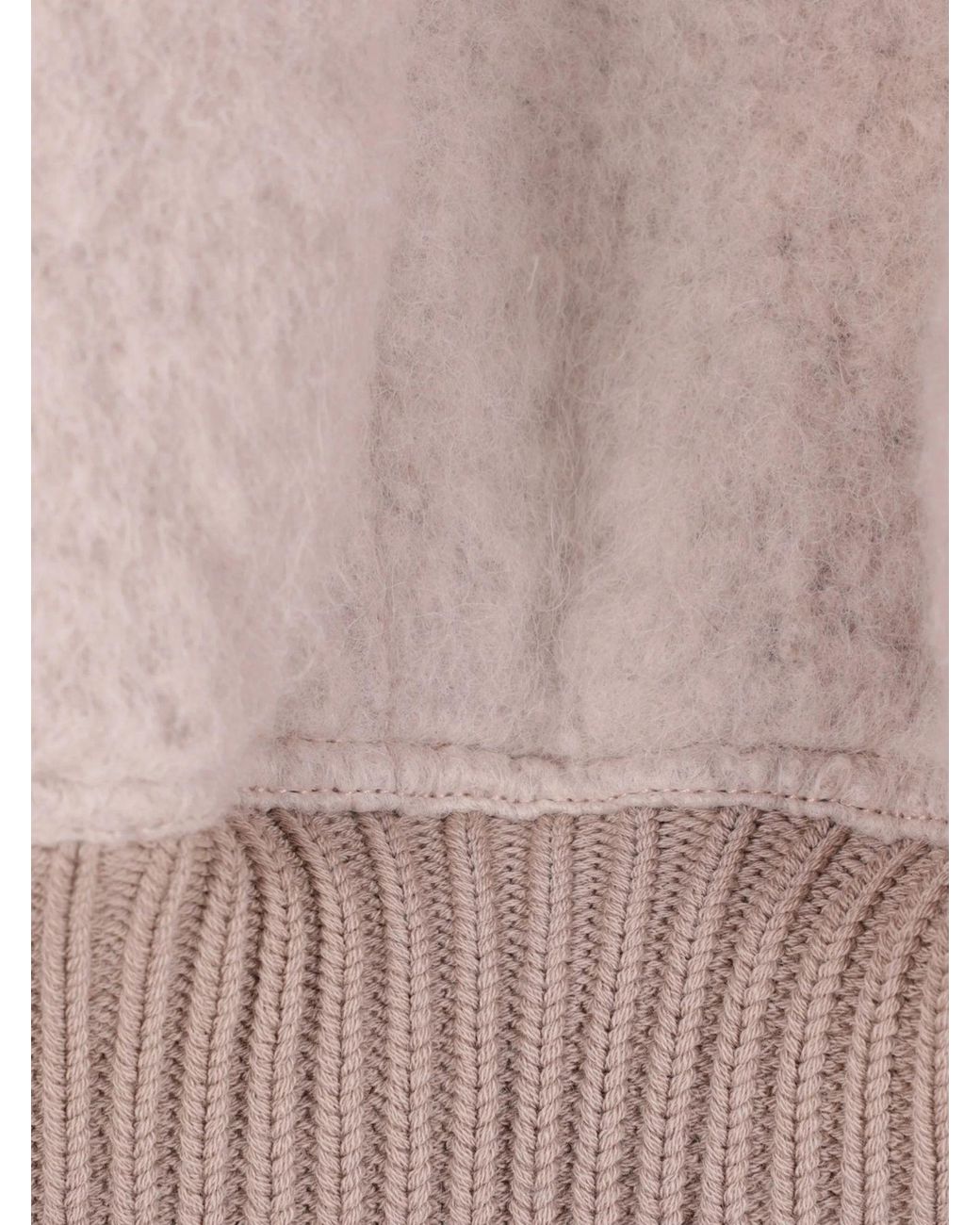Rick Owens Natural 'secchia Cropped Flight' Bomber Jacket