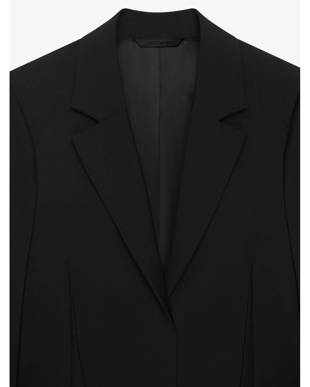 Givenchy Black Slim-Fit Dart Jacket