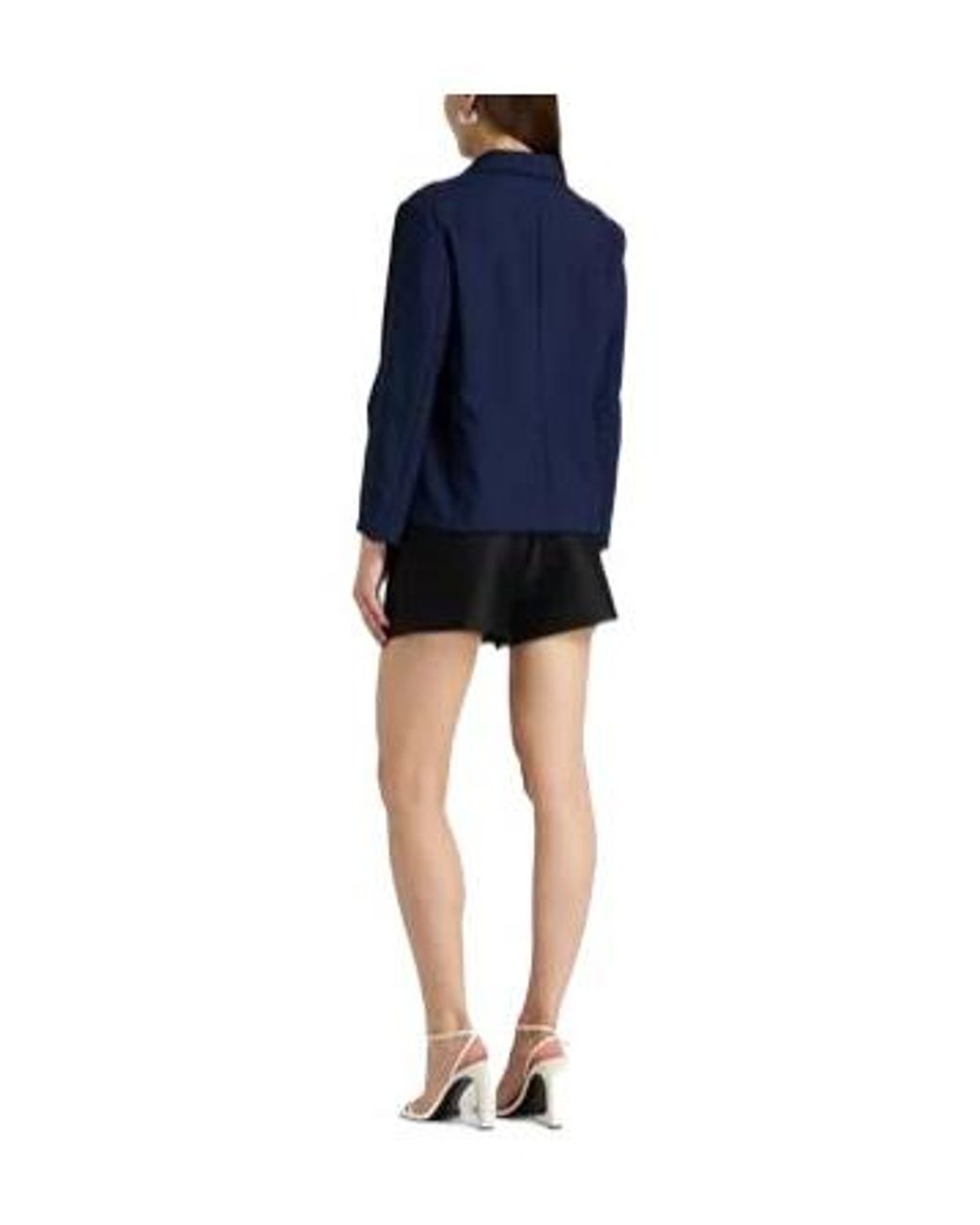 Marni Black Two-Color Long-Sleeved Suit Jacket