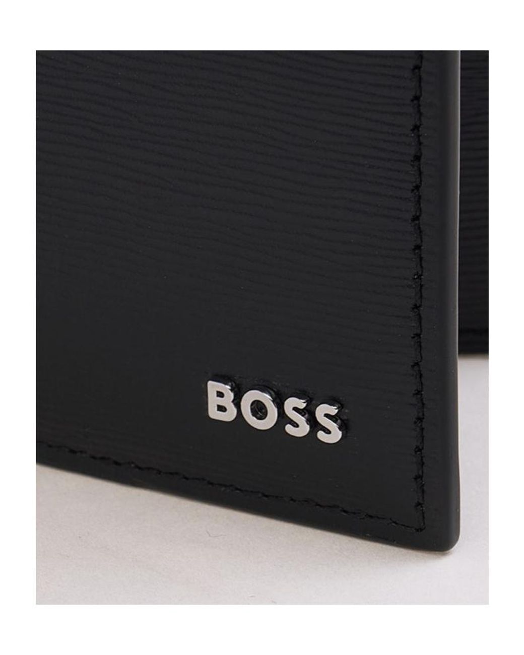 Boss Black Solid Color Wallet for men