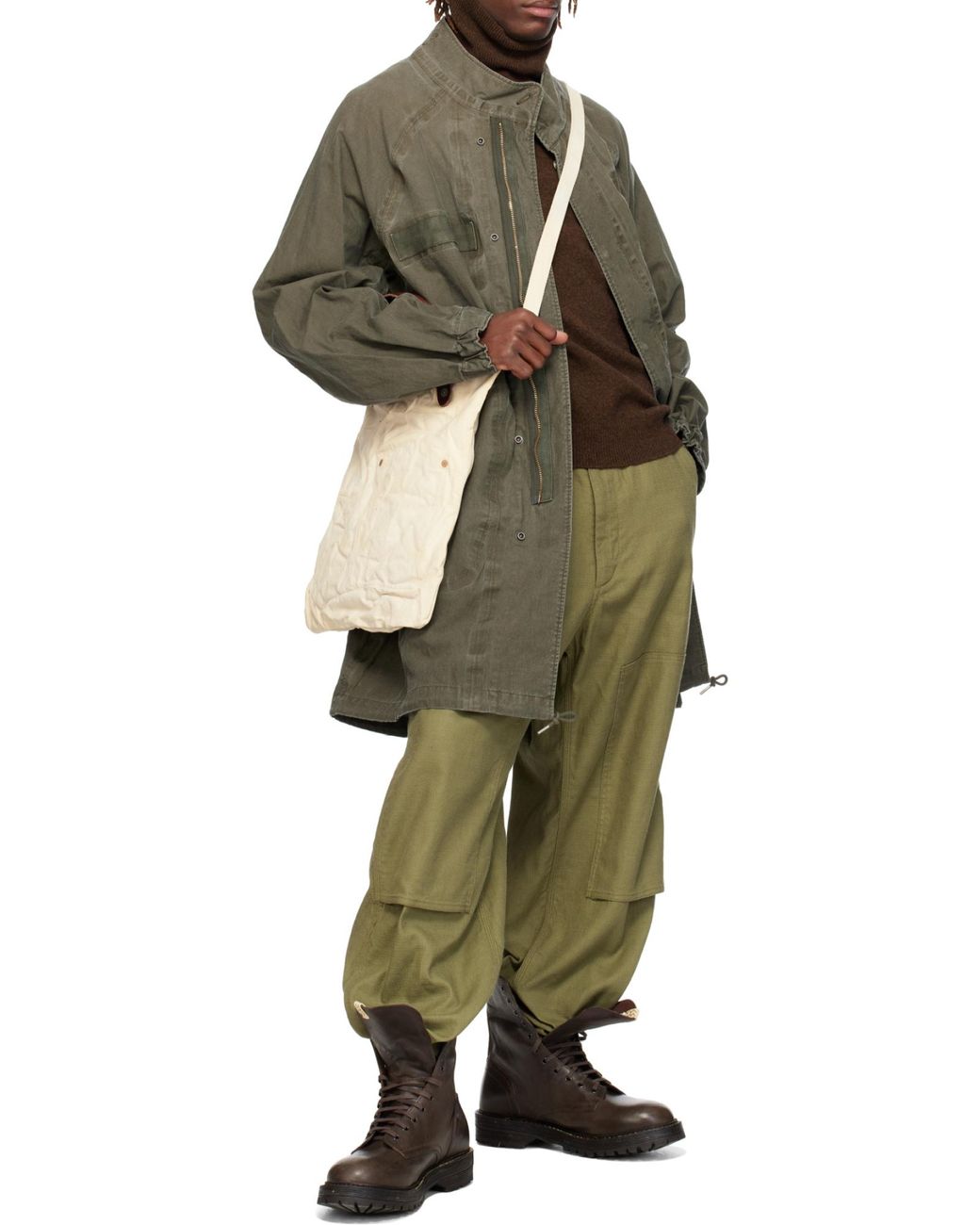 Visvim Green Six-Five Parka for men