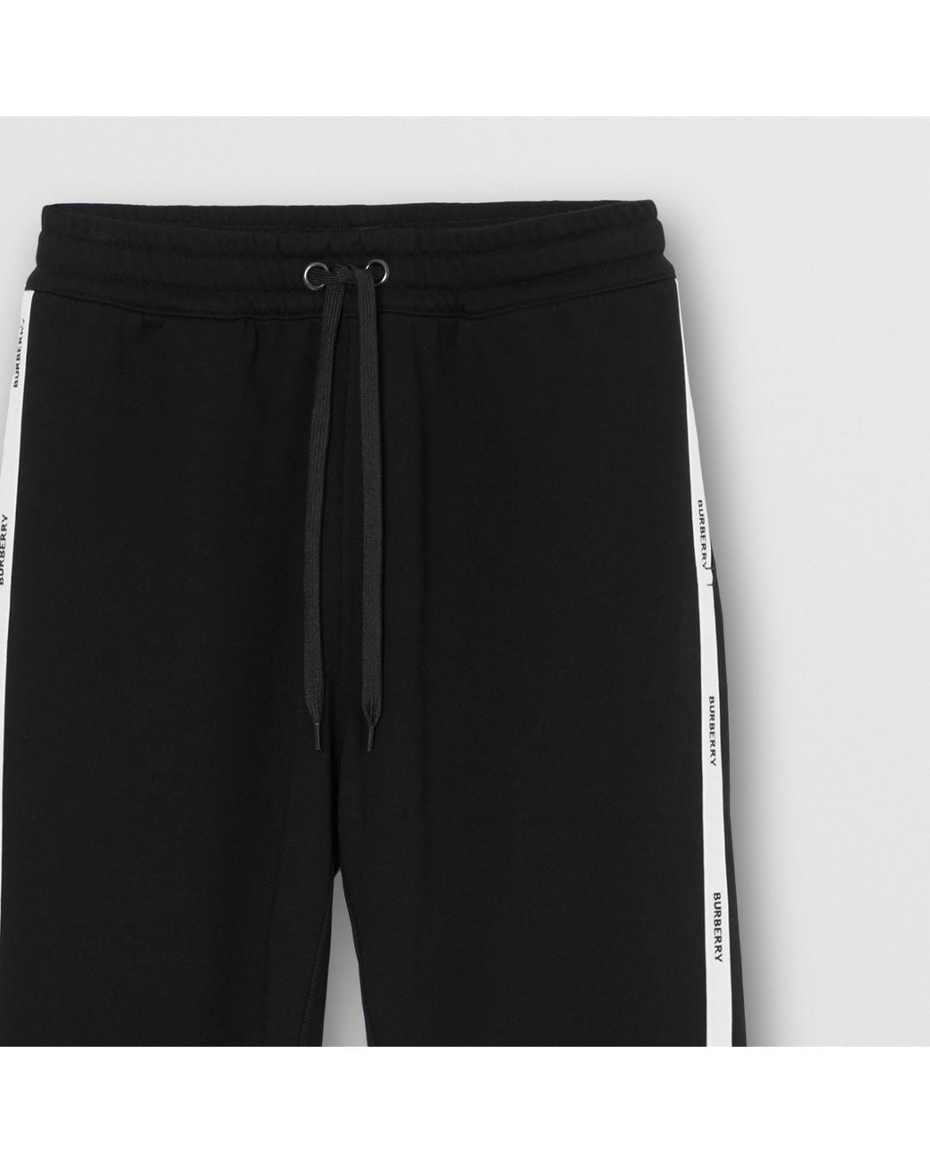 Burberry Black Logo-Tape Track Pants