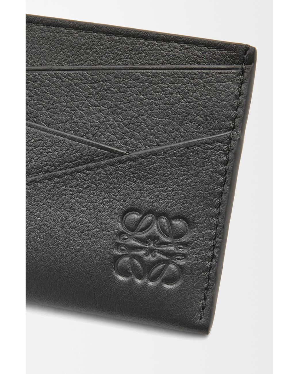 Loewe Black Puzzle Edge Cardholder Wallet for men