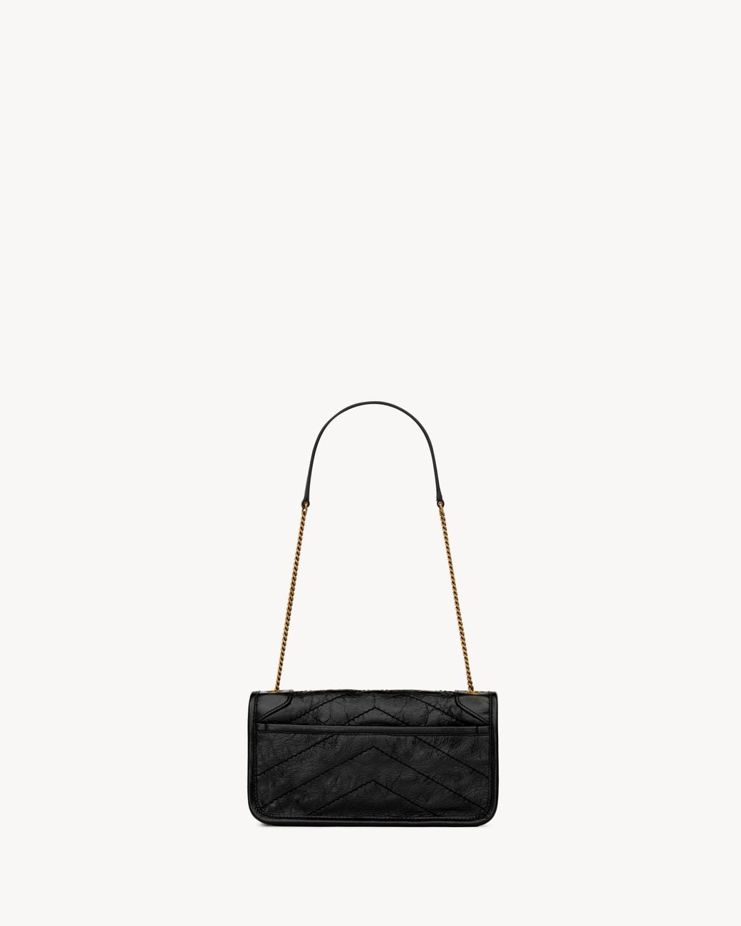 Saint Laurent White Niki Chain Pouch