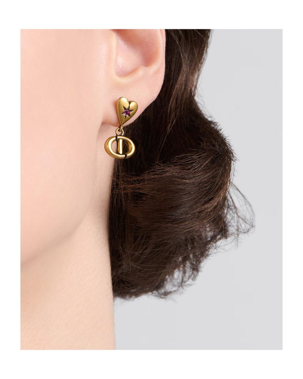 Dior Metallic Lucky Charms Earrings