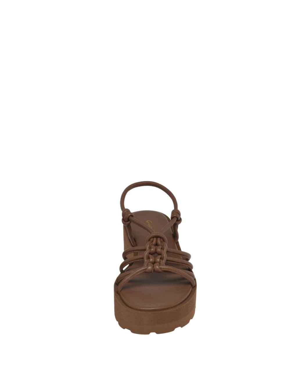 Gianvito Rossi Brown Platform Sandals