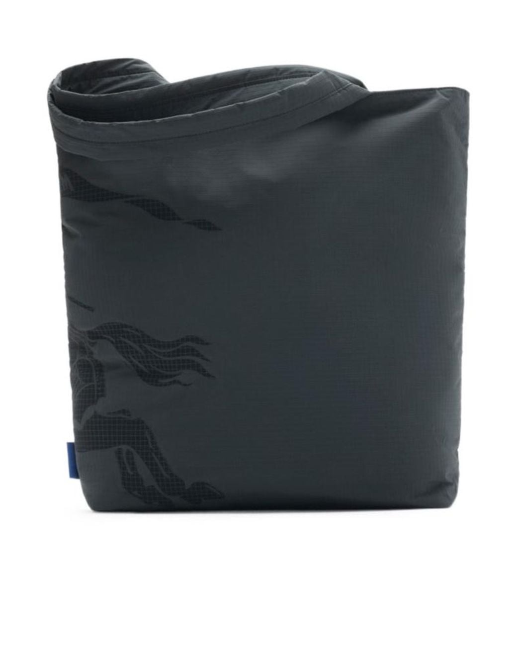 Burberry Black Ekd Printed Tote Bag for men