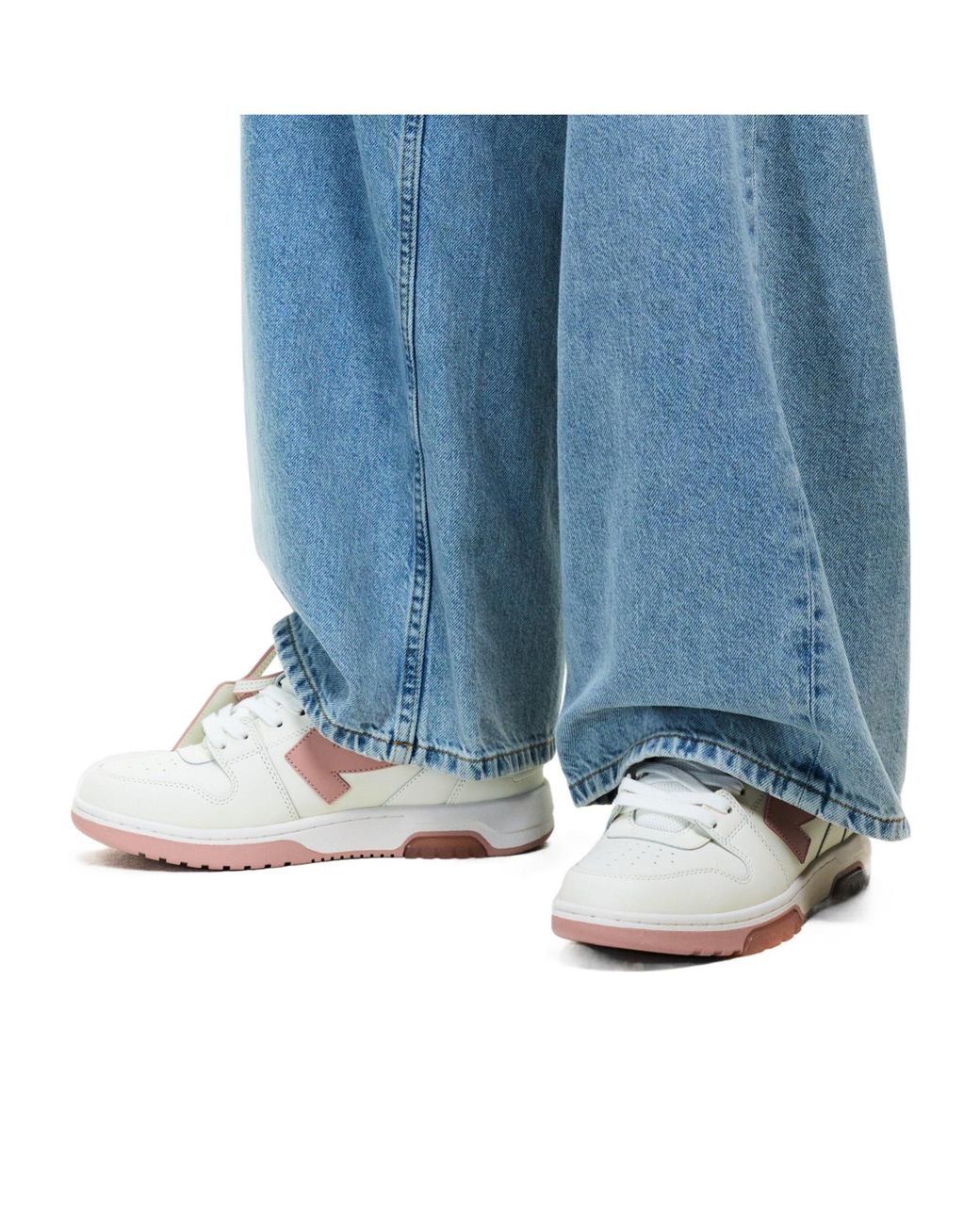 Off-White c/o Virgil Abloh White Low-Top Sports Shoes